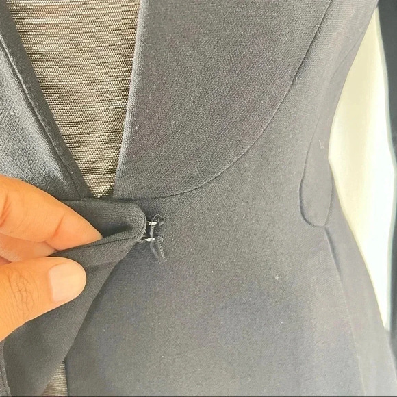 ZARA BLACK BLAZER  SIZE SMALL MADE IN MOROCCO Y2K Size Small - Picture 4 of 10